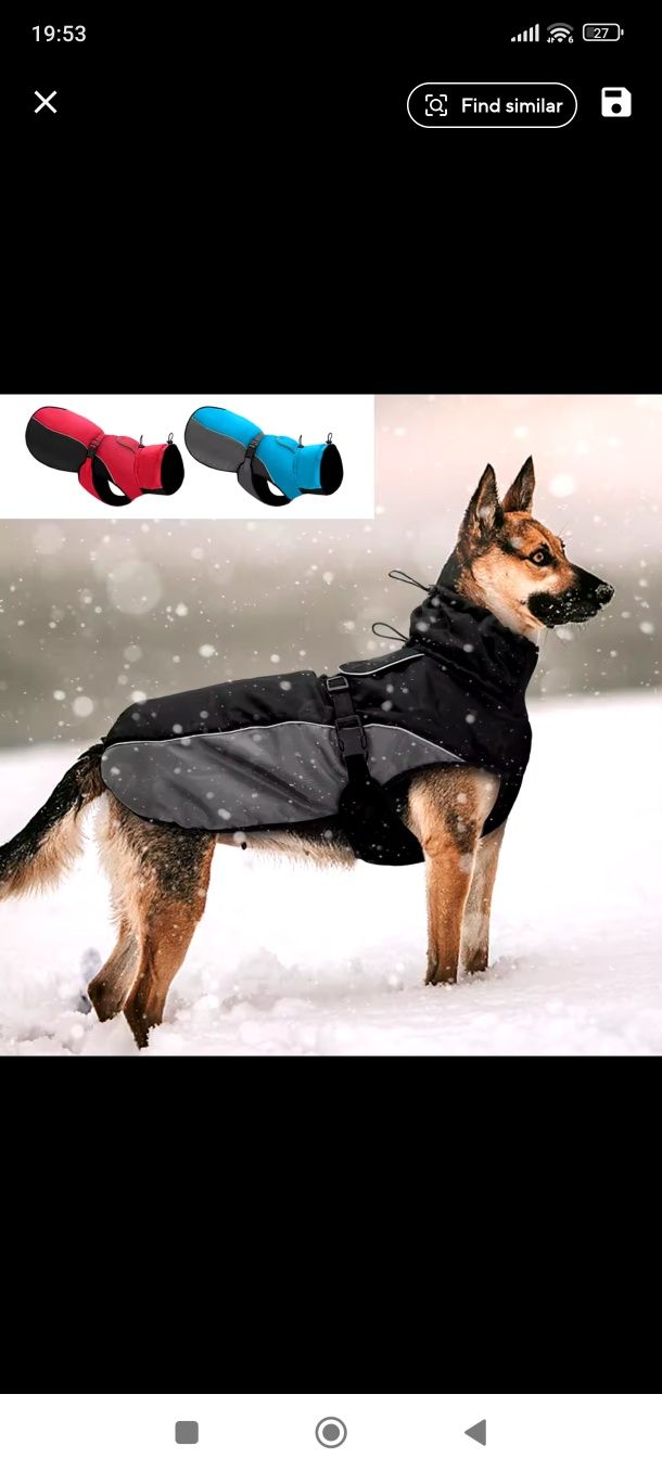 Capa para chuva cão 5xl