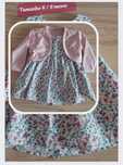 Vestido + Bolero P/ Menina / Bebé - 6 / 9 Meses - 24 horas