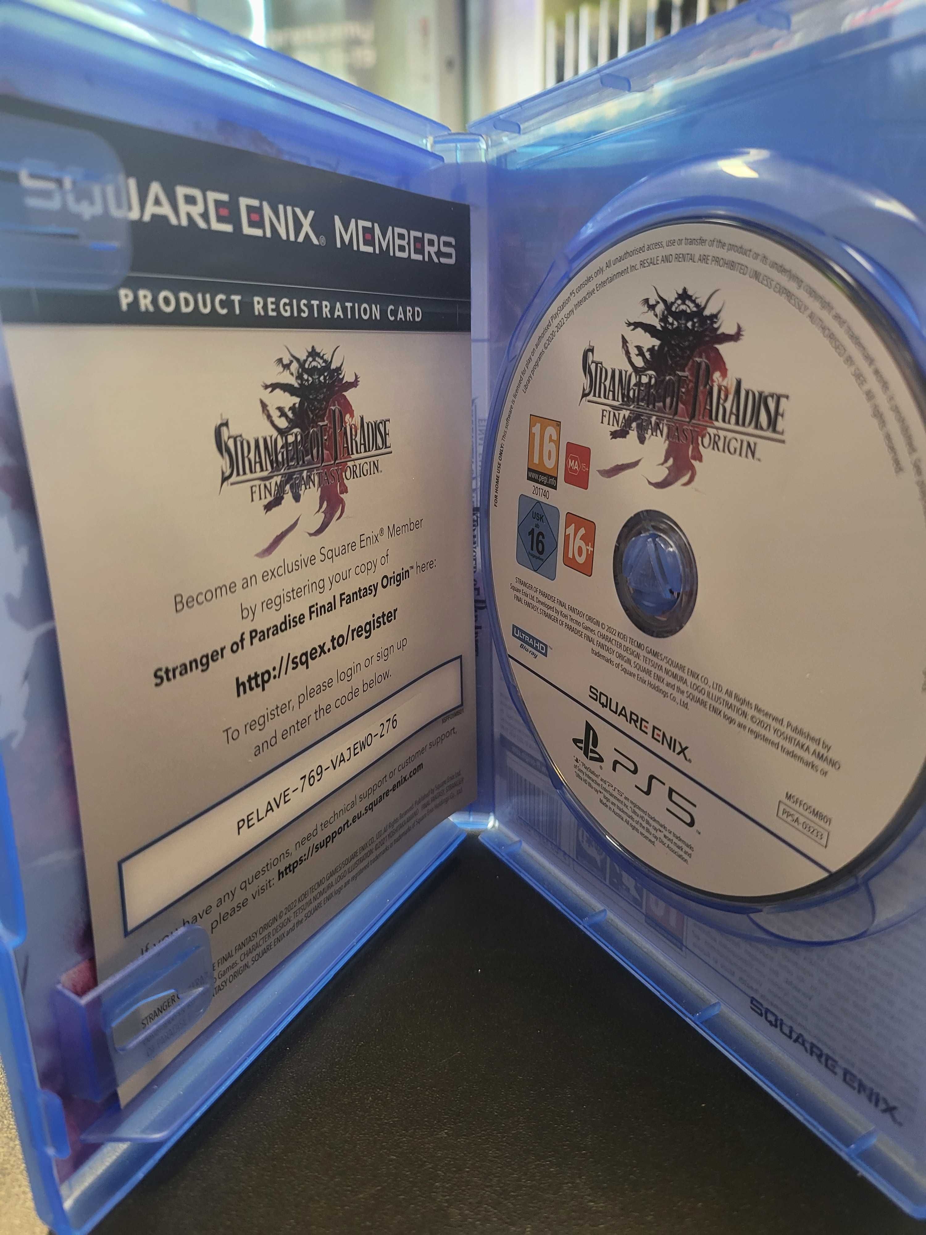 Stranger of Paradise: Final Fantasy Origin PS5 SklepzGramiWWA Skup