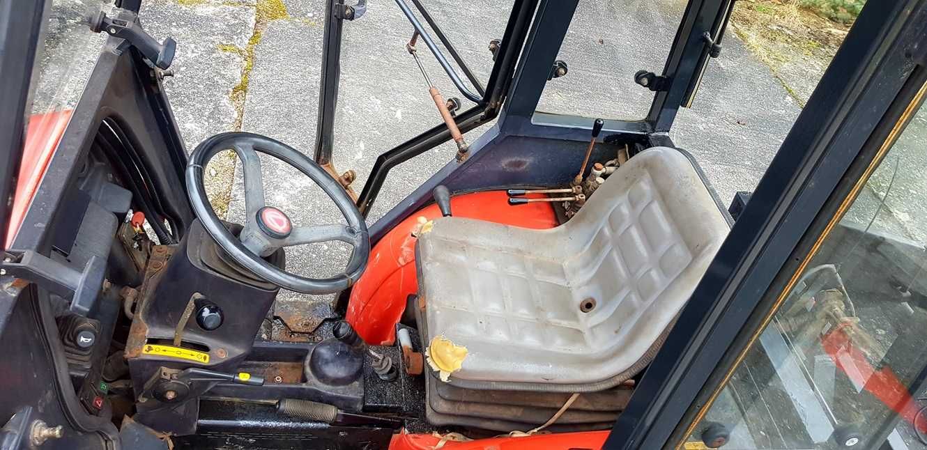 Traktorek komunalny zamiatarka pług przyczepa 22KM 4x4 Kubota LANDINI