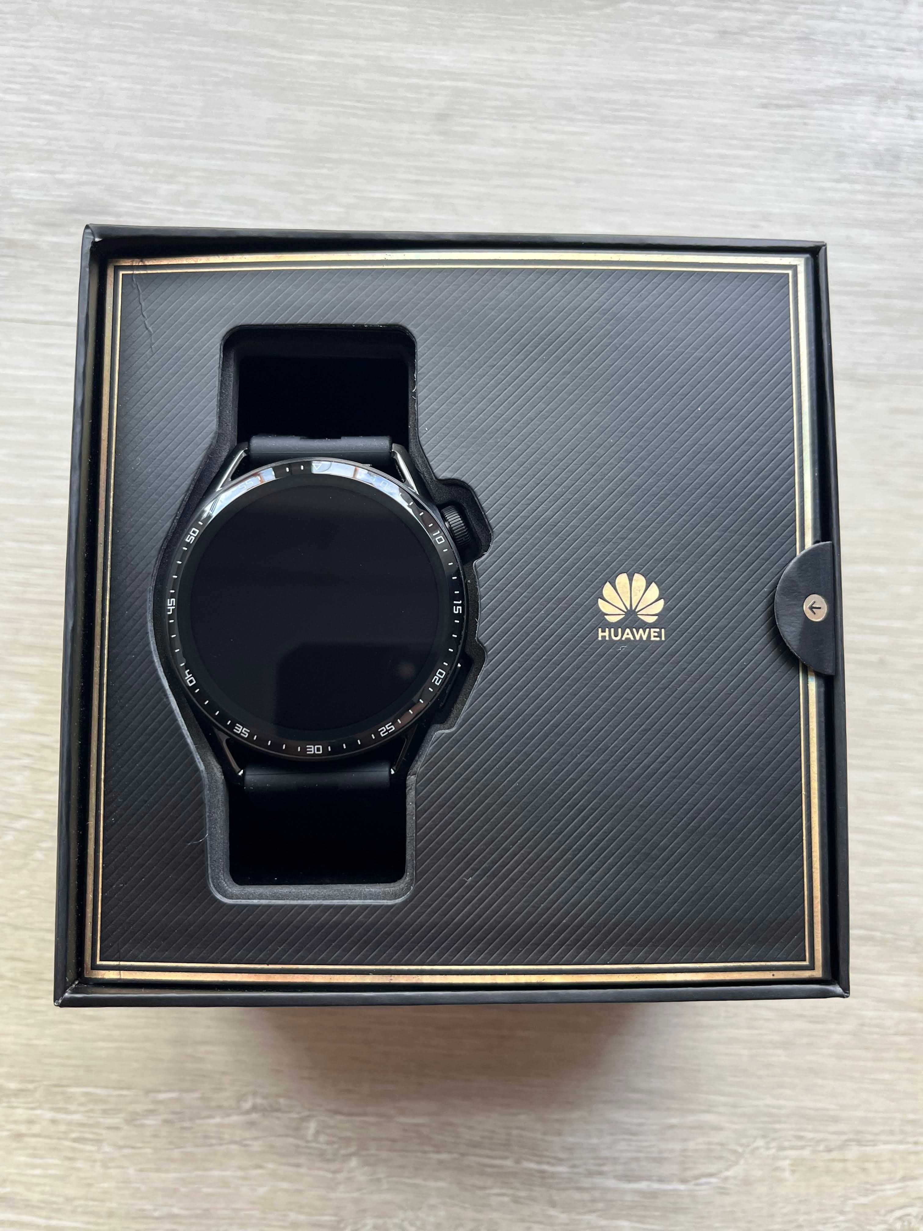 SKLEP Huawei Watch GT 3 Active 46mm Czarny Gwarancja Faktura
