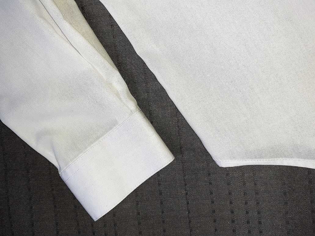 Koszula biała (roz. 32) długi rękaw (bawełna 100%)