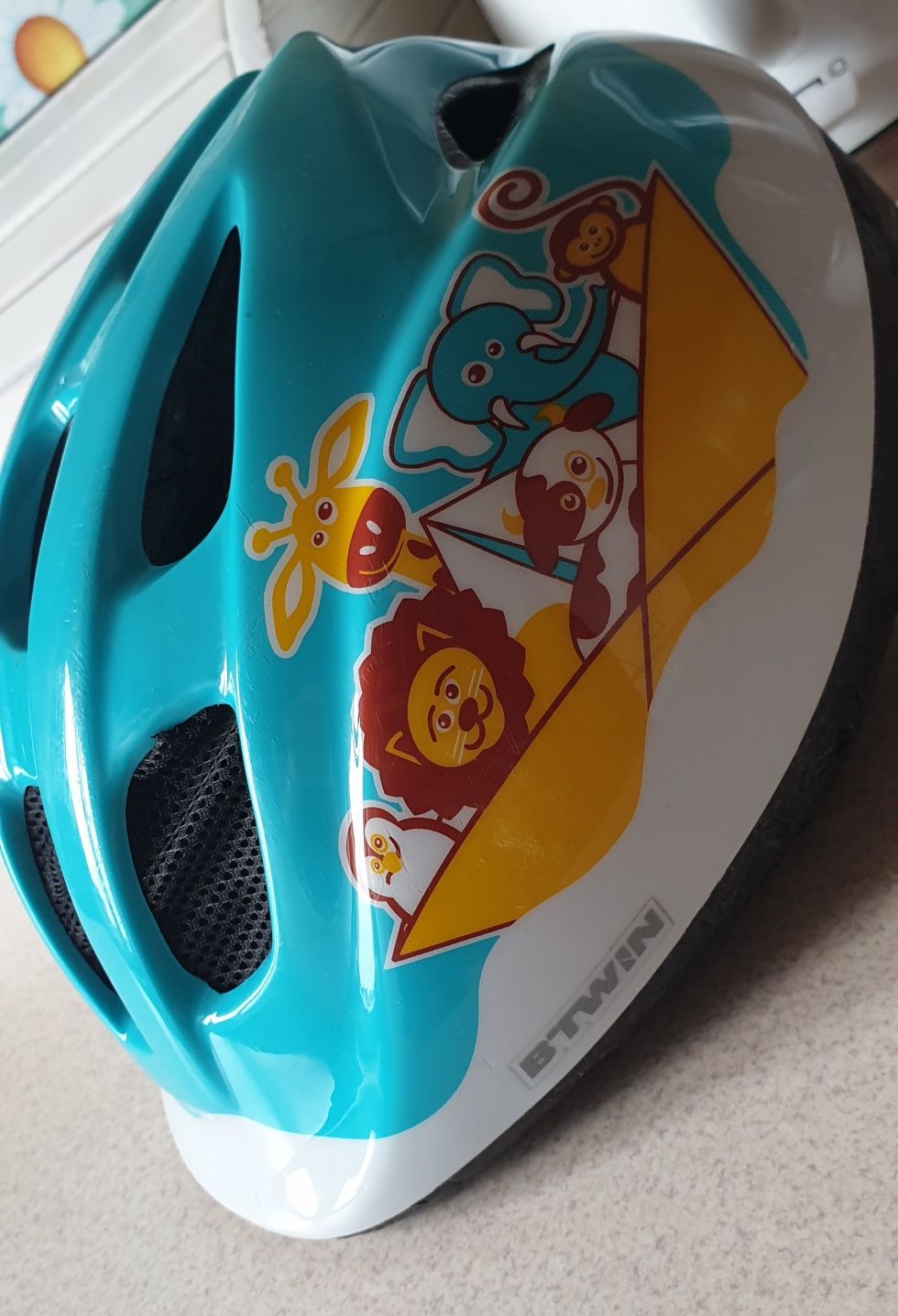 Kask dziecięcy btwin decathlon xs 46-53cm