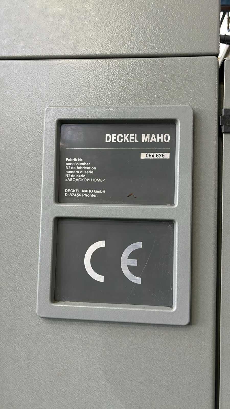Обрабатывающий центр Deckel Maho DMU 50 V, DMC 65V.