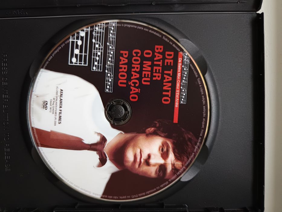 DVD de tanto bater o meu coração parou