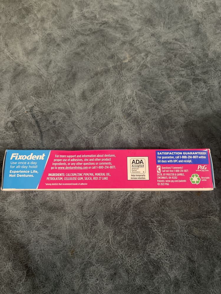 Fixodent фіксодент клей для зубних протезів, крем для протезов