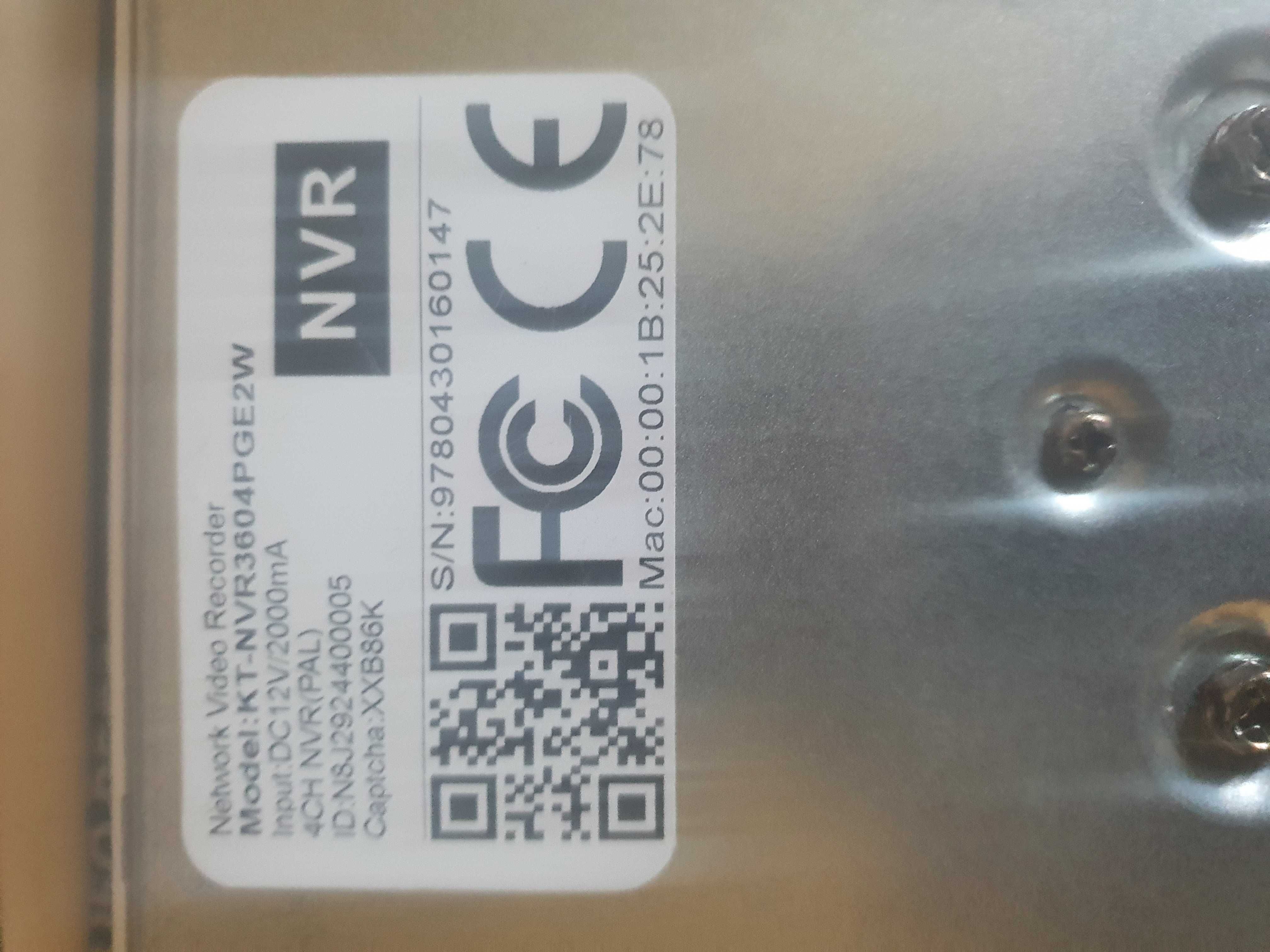 Видеорегистратор Longse NVR-3604PGE2W с жёстким диском на 1тб