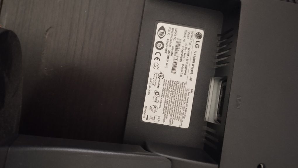 Monitor pc LG usado