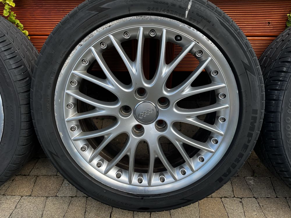 Felgi z oponami BBS Speedline r18 5x112