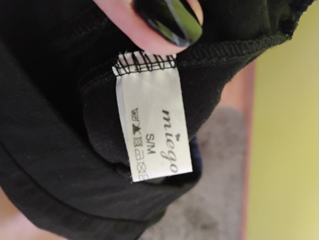 Legginsy, getry damskie z kabaretką