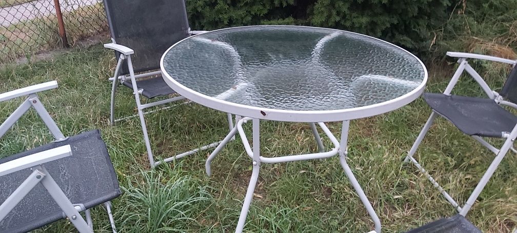 Zestaw ogrodowy tarasowy balkon altanka ogród taras