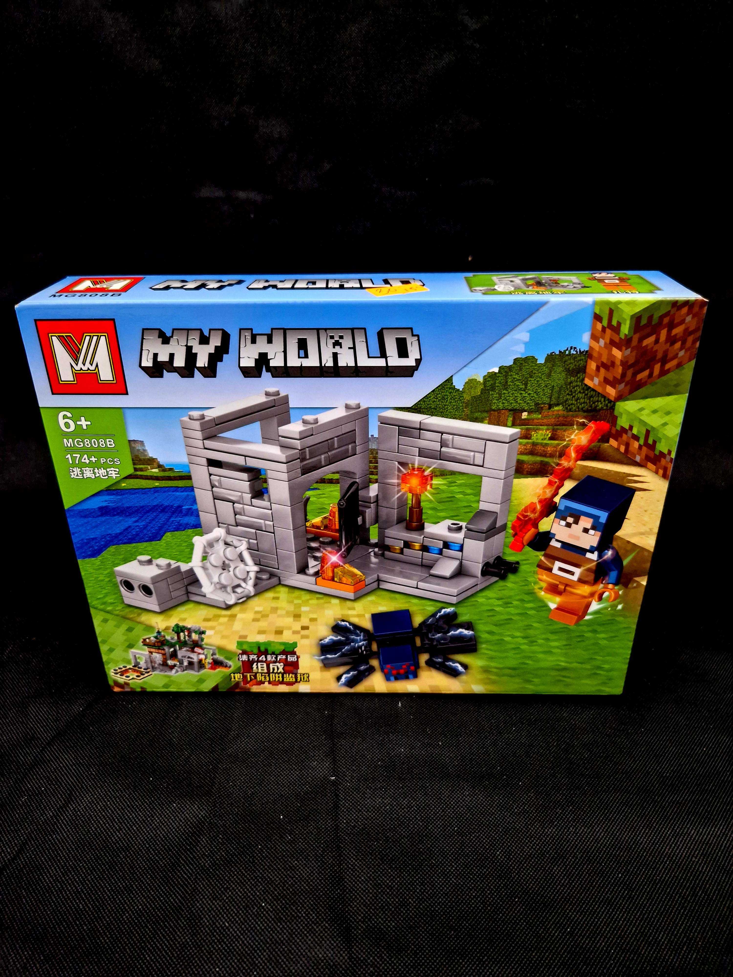 Klocki Plastikowe MyWorld 190/174pcs Minecraft 2