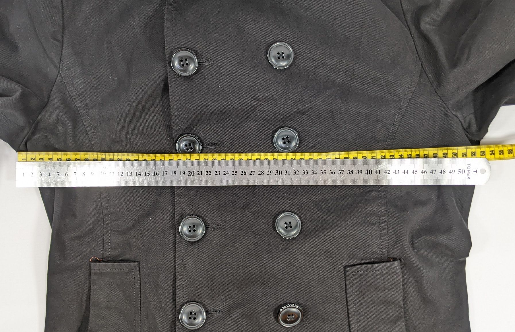 Superdry Trenchcoat Limited M rozmiar XL męski płaszcz trencz bawełna