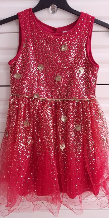 Świąteczna Sukienka Smyk 140 cm ideał