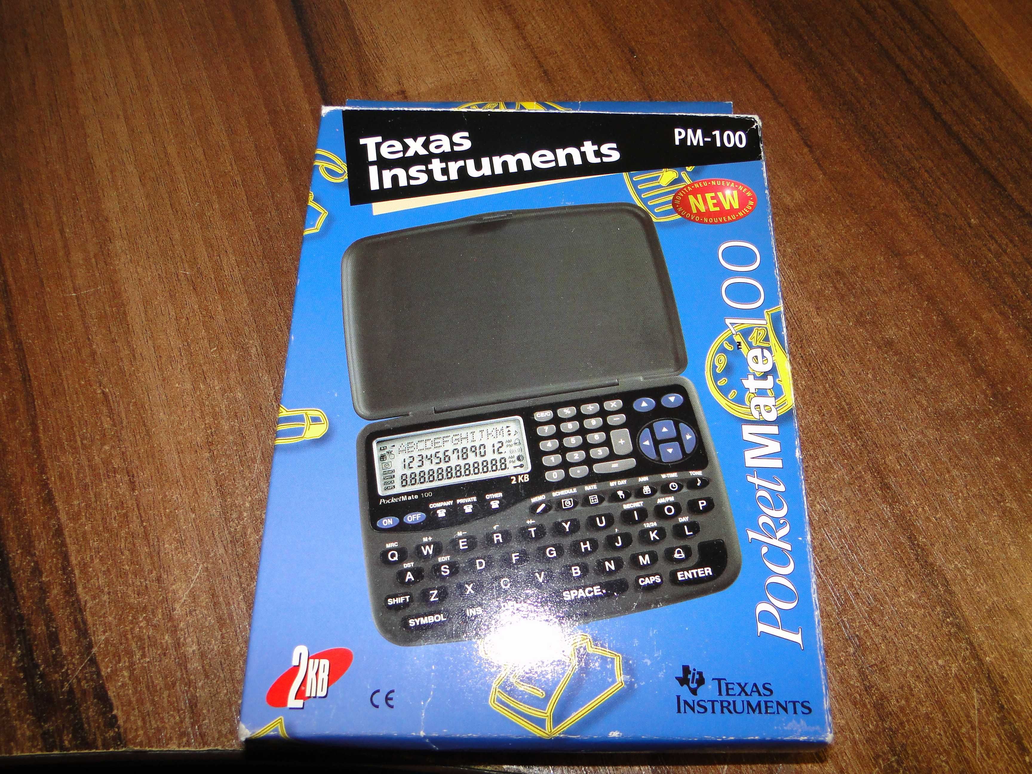 Pocket Mate 100 Texas Instruments , notes elektroniczny vintage