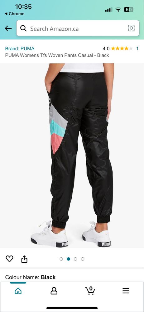 Штани Puma TFS Woven Track Pants M