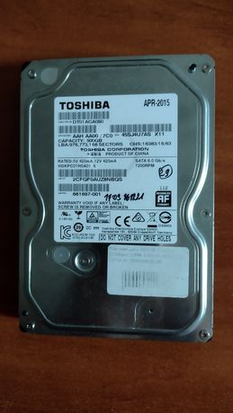 Жорсткий диск Toshiba 500 gb