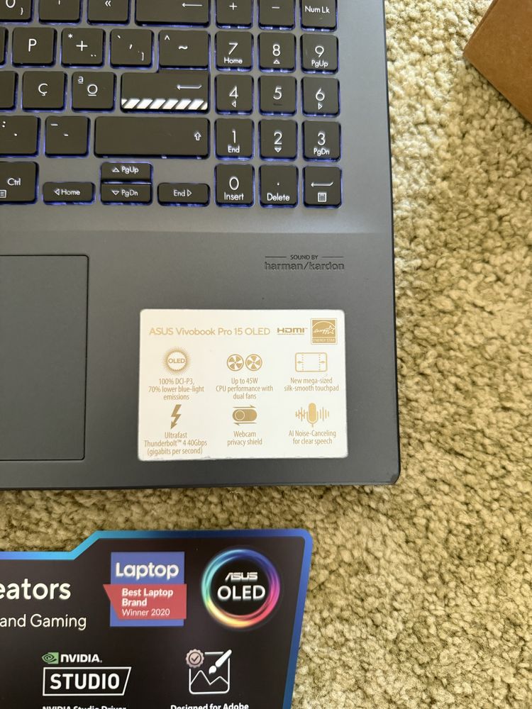 Asus vivobook pro 15 oled ssd 2tb