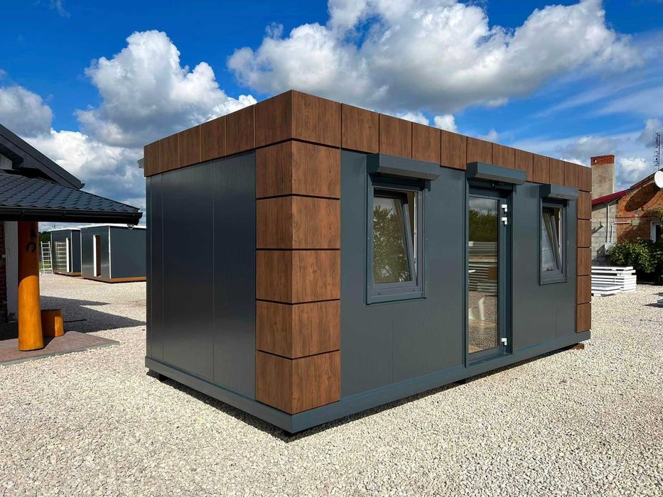 Pawilon Usługowy Socjalny Biurowy magazyn Garaż Schowek Bar Domek