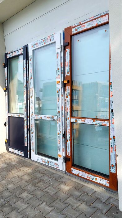 DRZWI PCV Sklepowe Antracyt i INNE - Duży wybór - Kurier - ZOBACZ