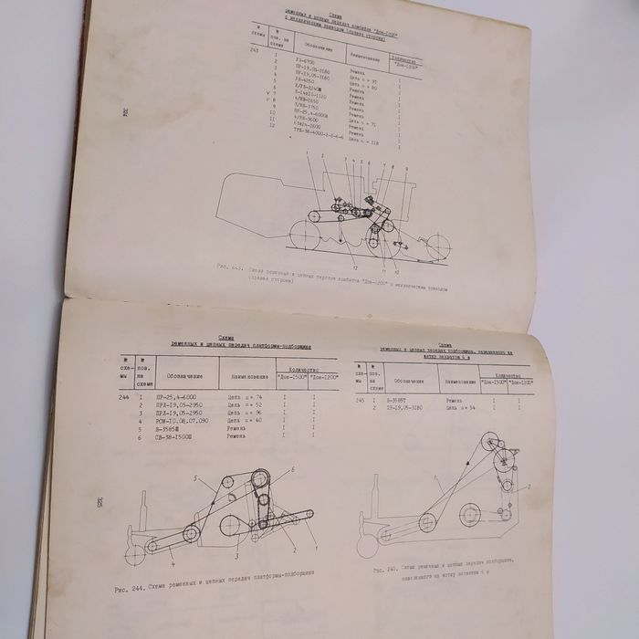 Комбайн ДОН-1500/1200 каталог 1 часть 1990г.