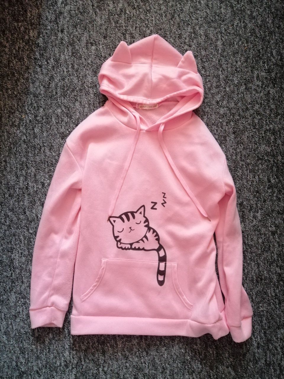 Bluza dziewczęca z uszami kota  r. S