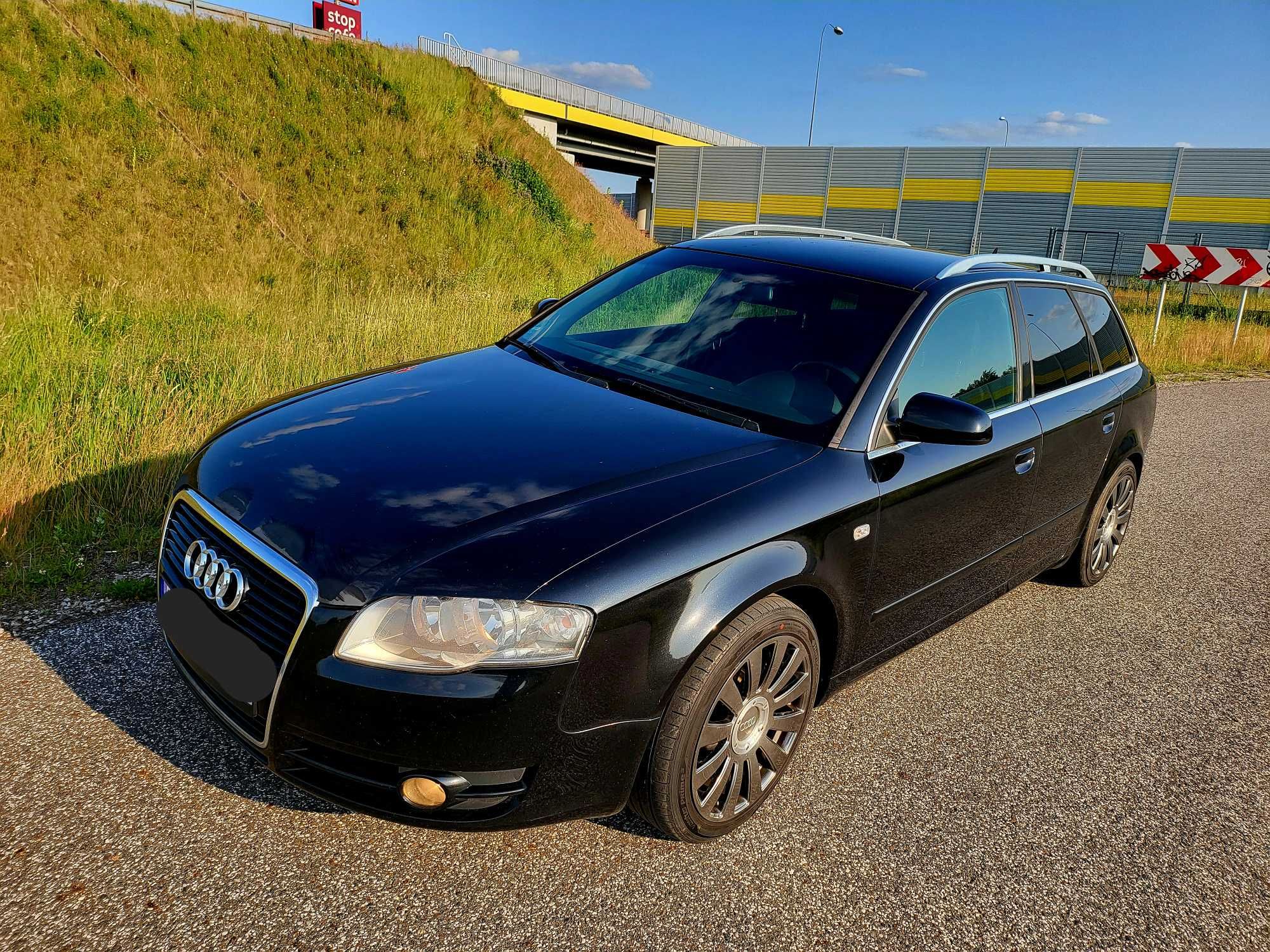 AUDI A4 2.0 tdi automat klima lodówka navi grz.fote alu hak SUPER STAN