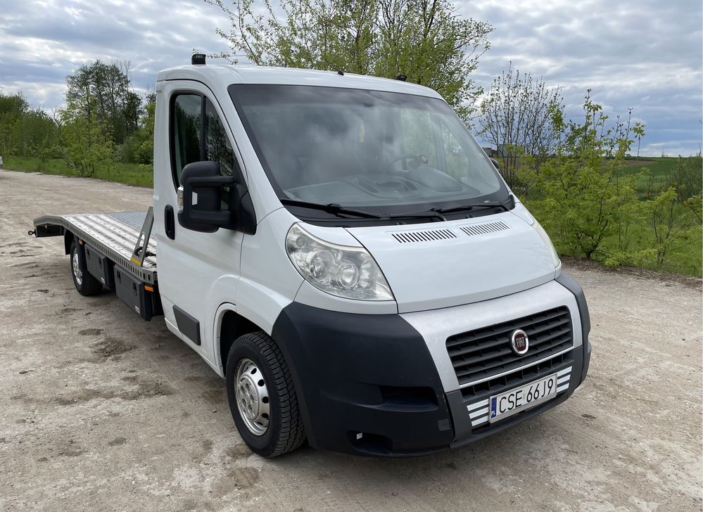 Fiat Ducato 2,3 120 km autolaweta najazd