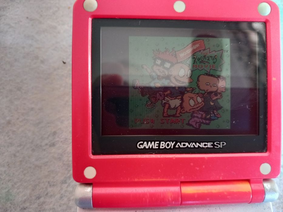 Gameboy advance sp edição Mário com jogos