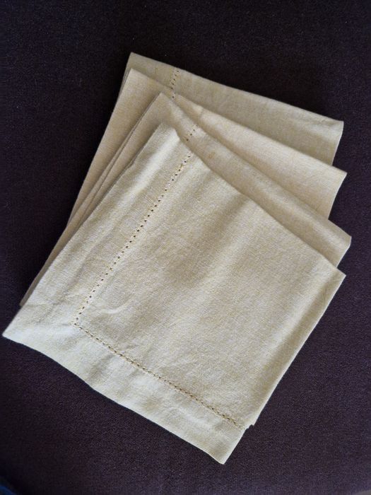 4 zielone serwetki Home & You