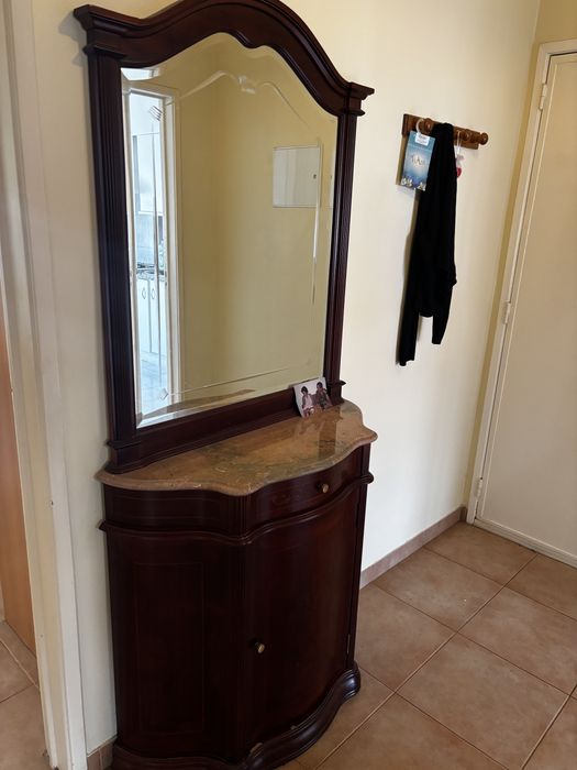 Consola de entrada com espelho