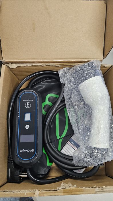 Carregador carros eléctricos PHEV tipo 2 16A com bolsa arrumação NOVO