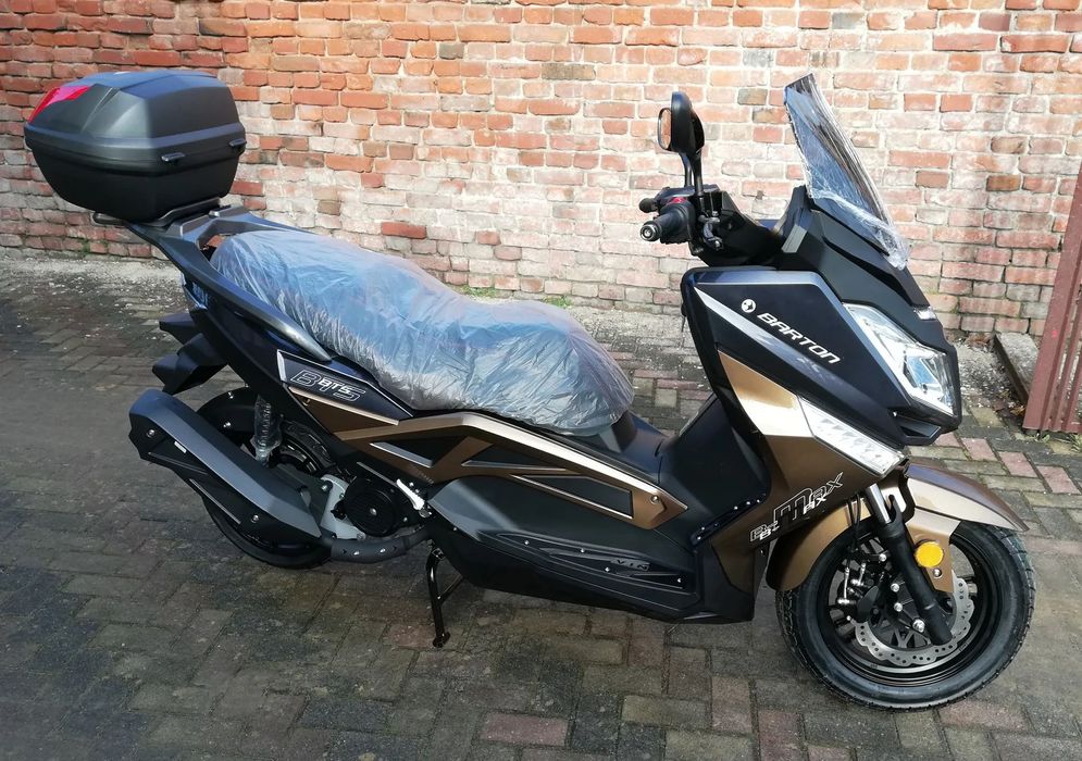 Barton B-Max Barton B-MAX 125 z kufrem Transport