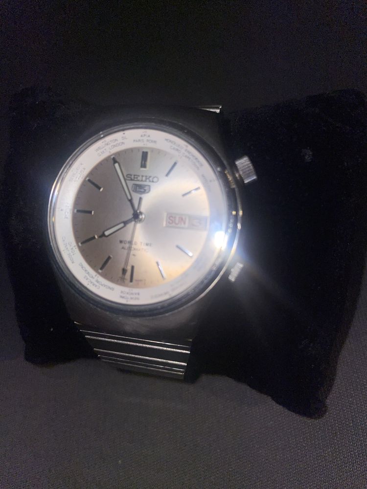 Zegarek SEIKO Automatic World Time