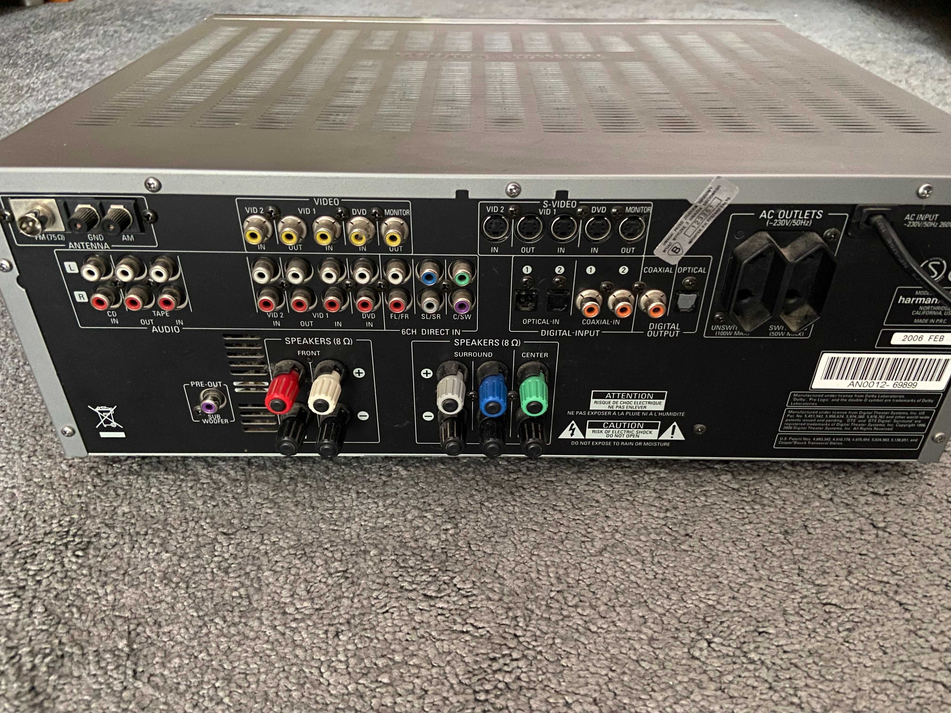 Amplituner Harman Kardon AVR 130 (5.1, DTS)