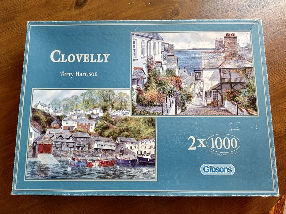 Puzzle Gibsons 2×1000 sprzedam