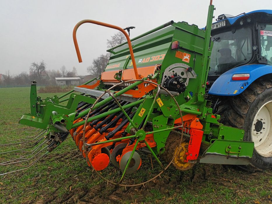 Siewnik Amazone AD303 brona aktywna ke303