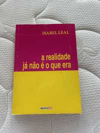 Livro “ a realidade já não é o que era”