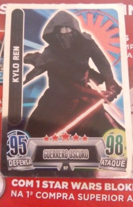 Carta StarWars kylo REN Espanhola N. 97