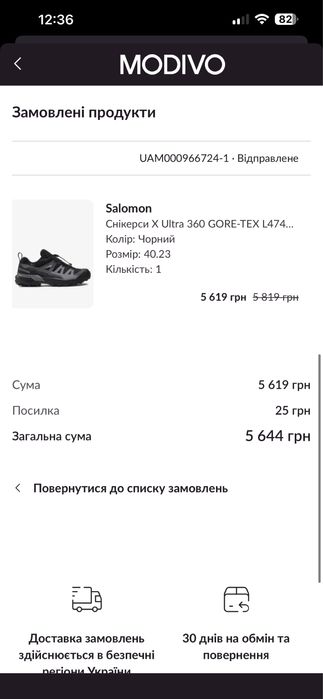 Salomon Х Ultra 360 GORE-TEX
