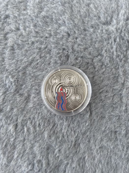 Пам`ятна монета нейзильбер Крапля життя, Кохання, Борщ, Лелека