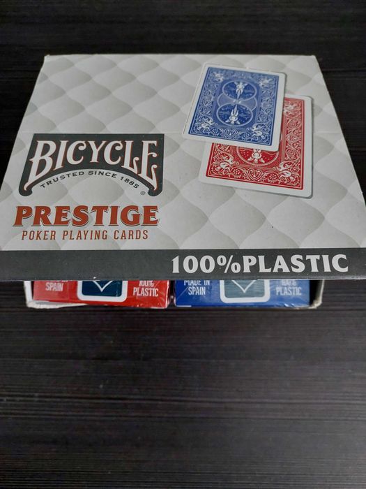 Карты игральные BICYCLE: 
Jumbo,  STANDARD, PRESTIGE, RUMMY.