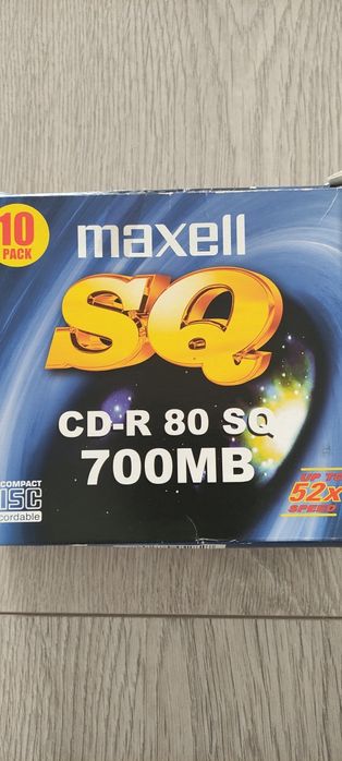 8 cd-r maxell 700 mb