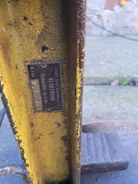 Podnośnik ręczny 5 ton