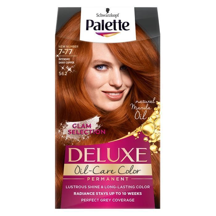 Palette Deluxe Oil-Care Color Farba Do Włosów - Intensywna Miedź