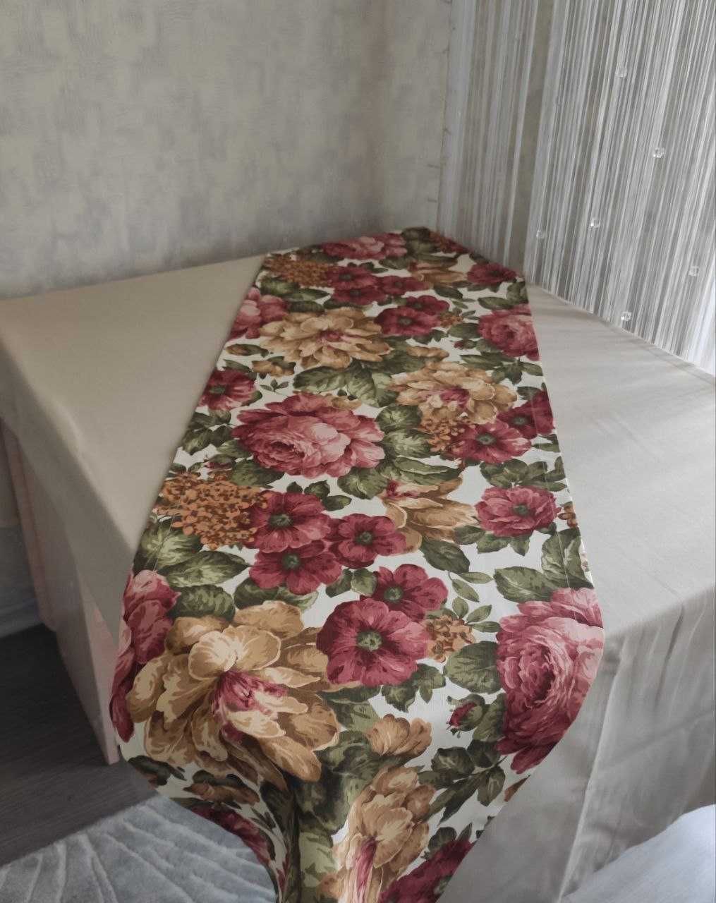 Beżnik na stół 49*150 cm Materiał plamoodporny Duck, obrus.