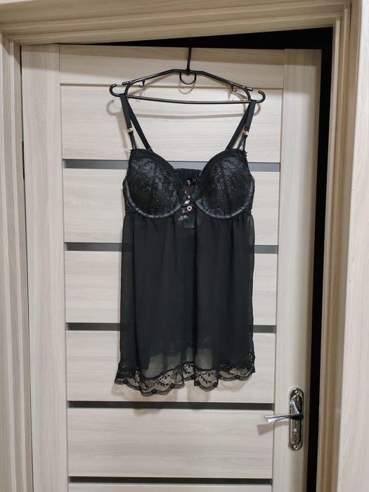 Пеньюар с кружевом