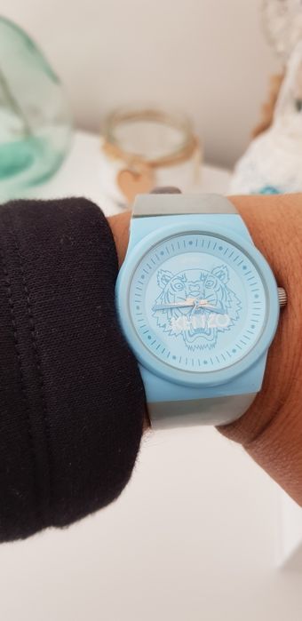 Zegarek Kenzo błękitny