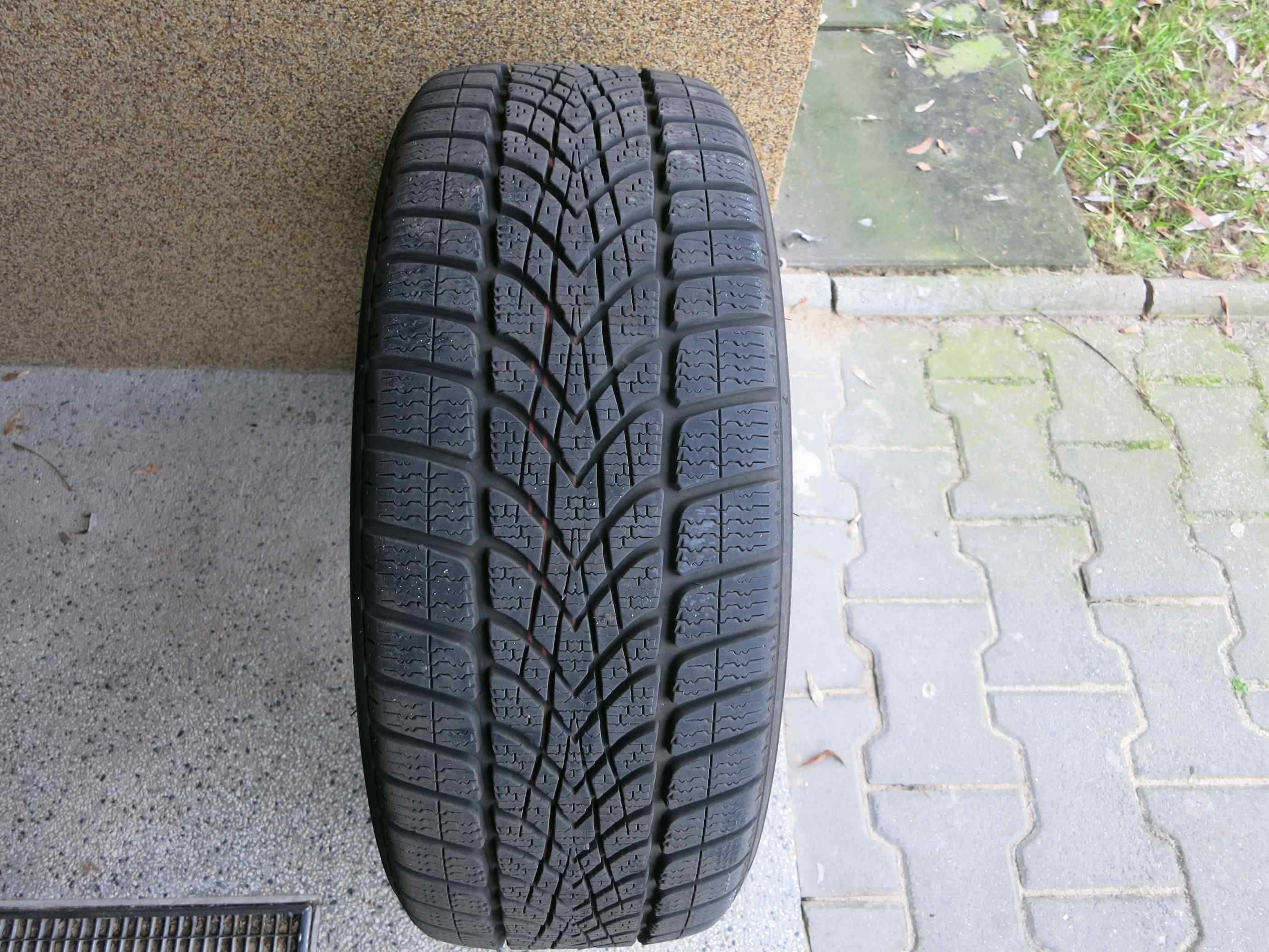 Zimowe DUNLOPY 205/45 R17 88V, jak nowe 2022 zakup prod 9-2021