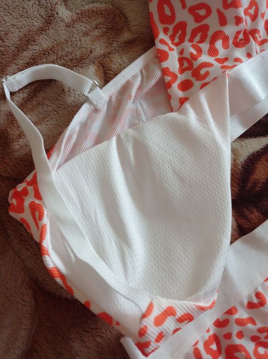 Комплект леопард оранжевый С-М